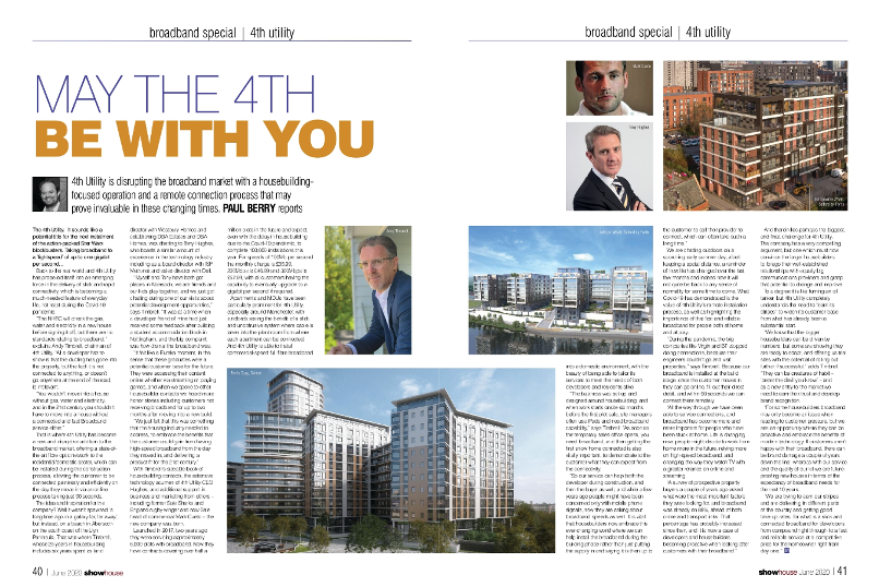 DBA Homes Managing Director, Andy Timbrell appears in Showhouse magazine for the second time.